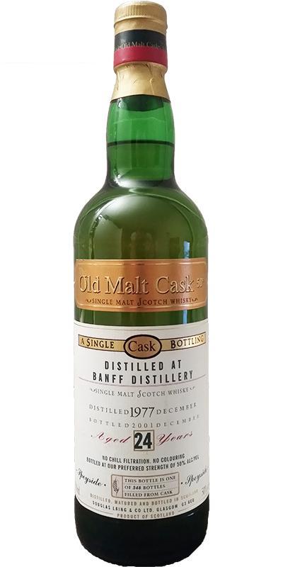 Banff 1977 DL  The Old Malt Cask
