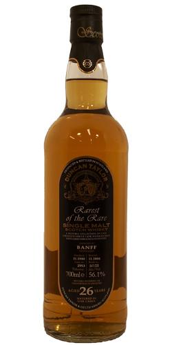 Banff 1980 DT  Rarest of the Rare