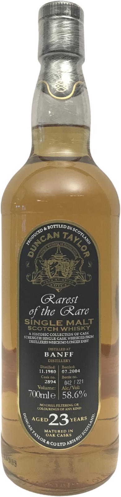 Banff 1980 DT  Rarest of the Rare