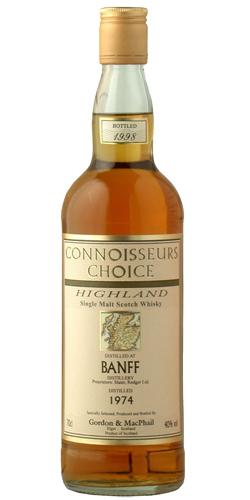 Banff 1974 GM  Connoisseurs Choice