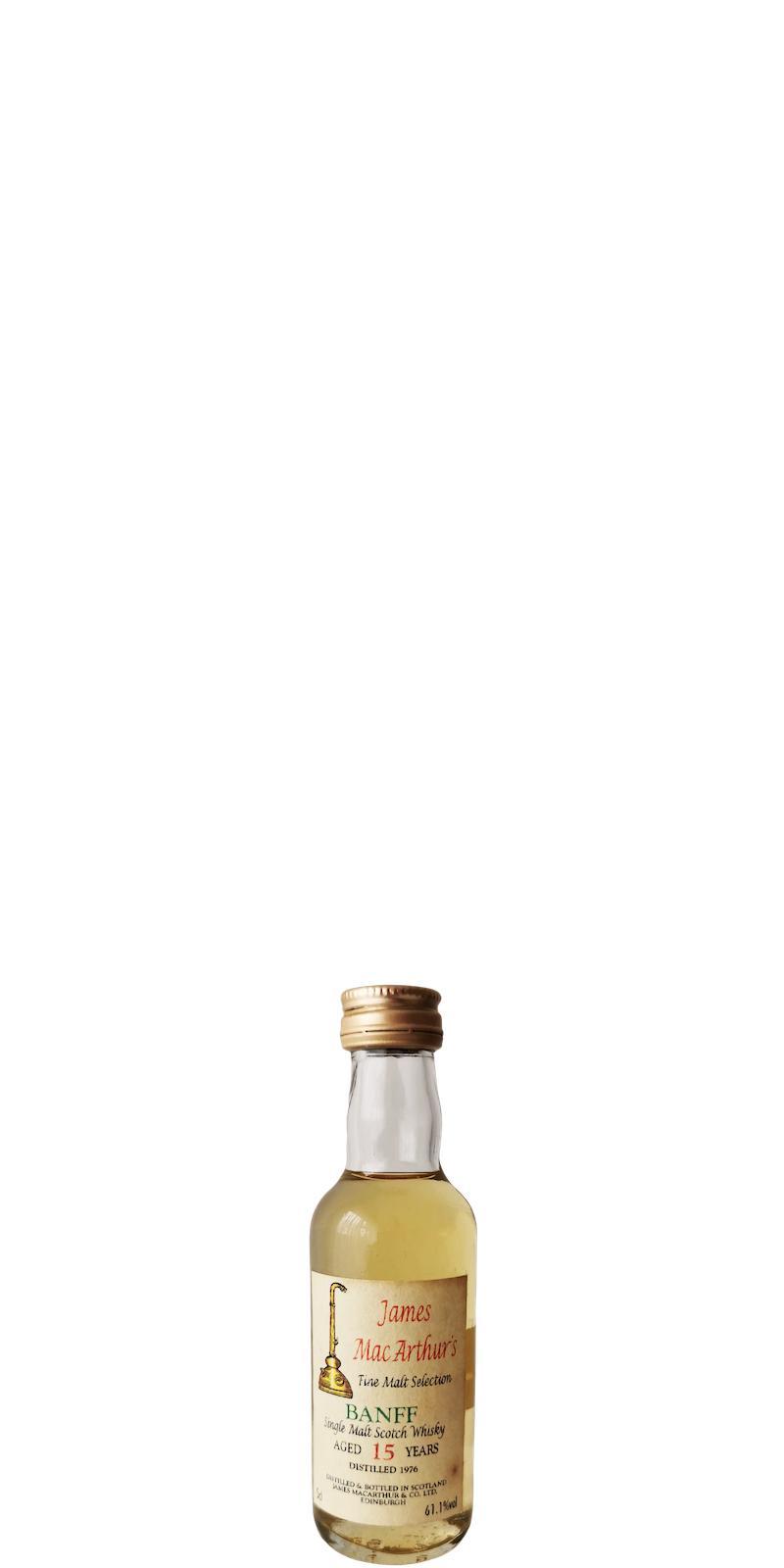 Banff 1976 JM  Fine Malt Selection - Miniature