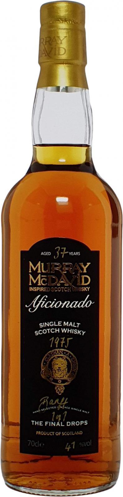 Banff 1975 MM  Aficionado - The Final Drops