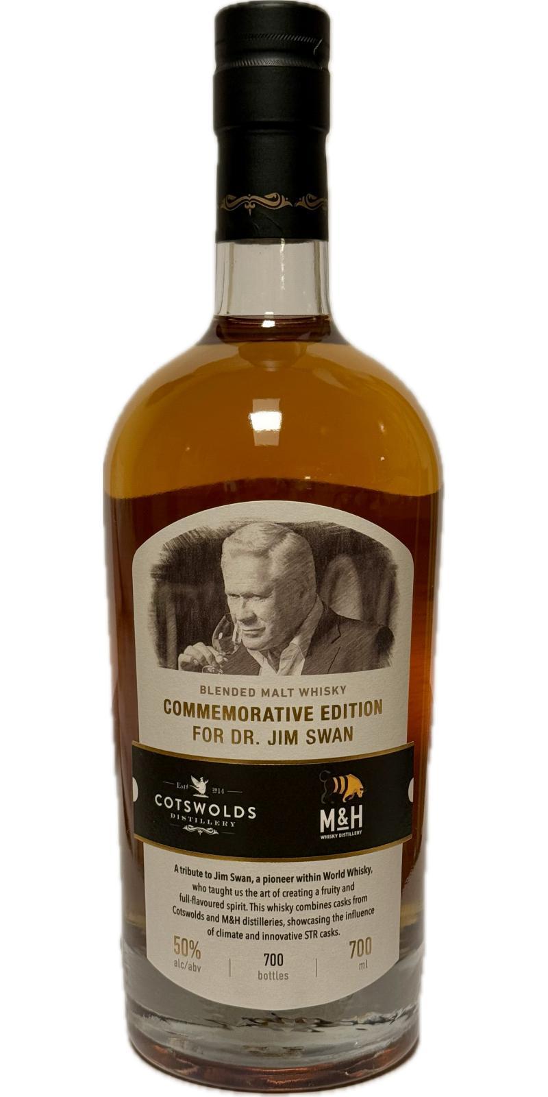 Blended Malt Whisky Commemorating DR. Jim Swan