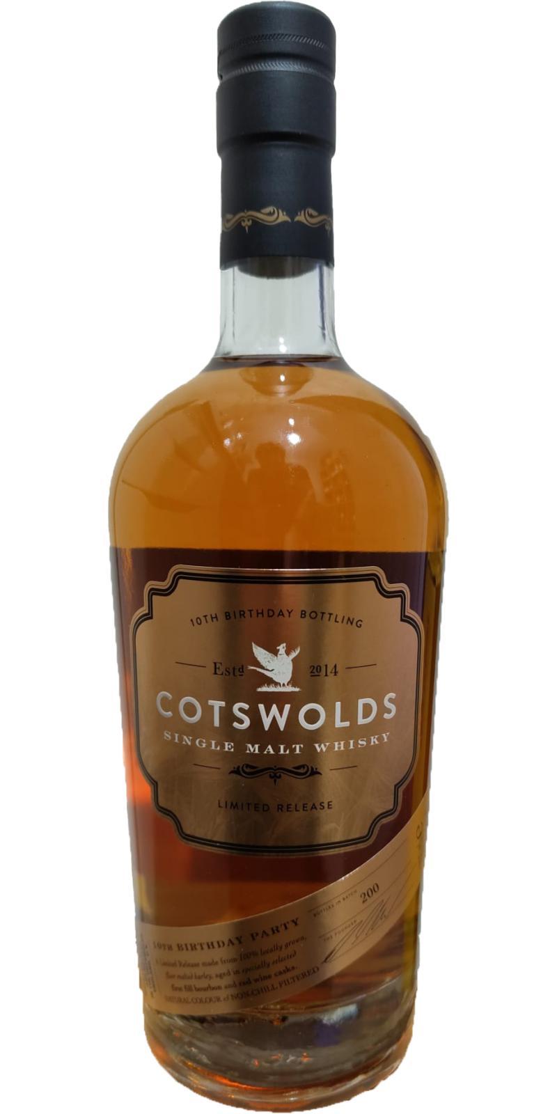 Cotswolds 10th Birthday Party  Limited Release