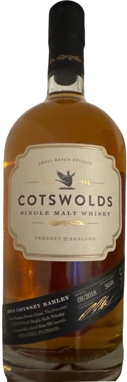 Cotswolds 2014  Odyssey Barley