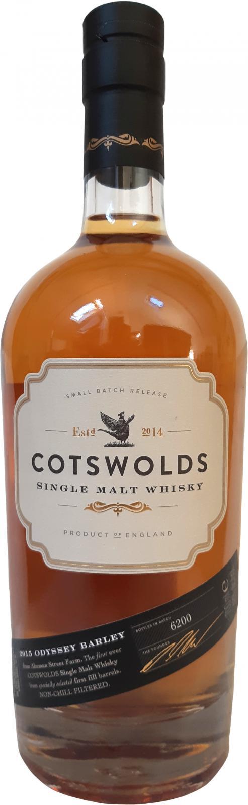 Cotswolds 2015  Odyssey Barley