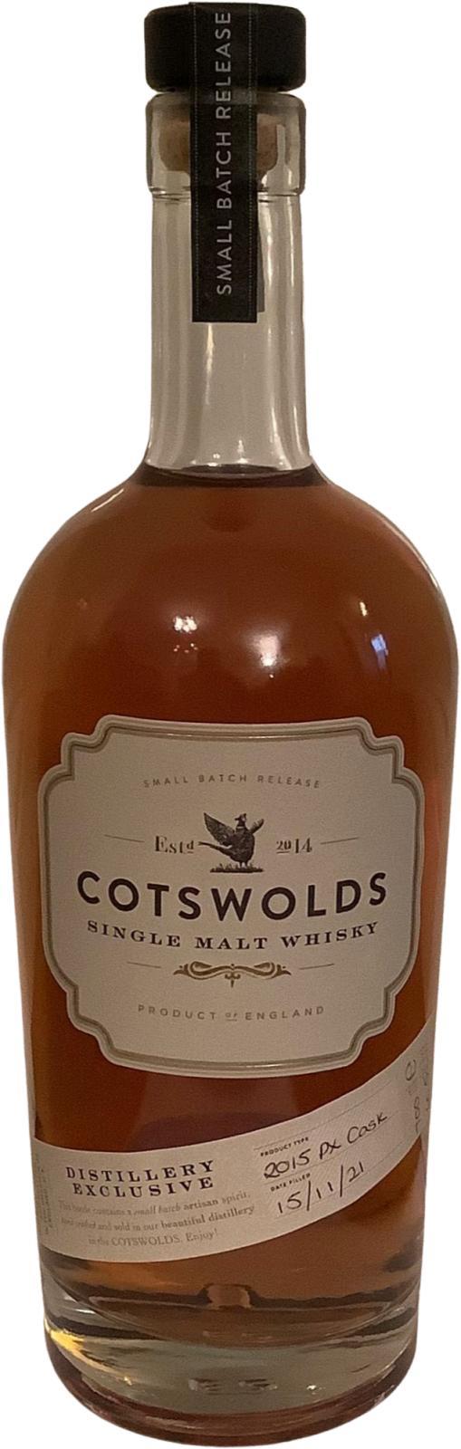 Cotswolds 2015  Distillery Exclusive