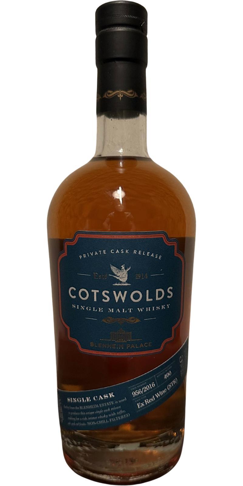 Cotswolds Blenheim Palace  Private Cask Release