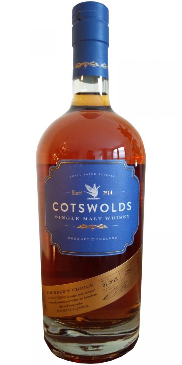 Cotswolds Founder's Choice  Small Batch Release