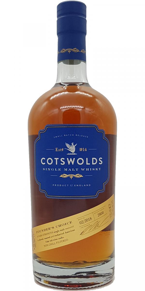 Cotswolds Founder's Choice  Small Batch Release
