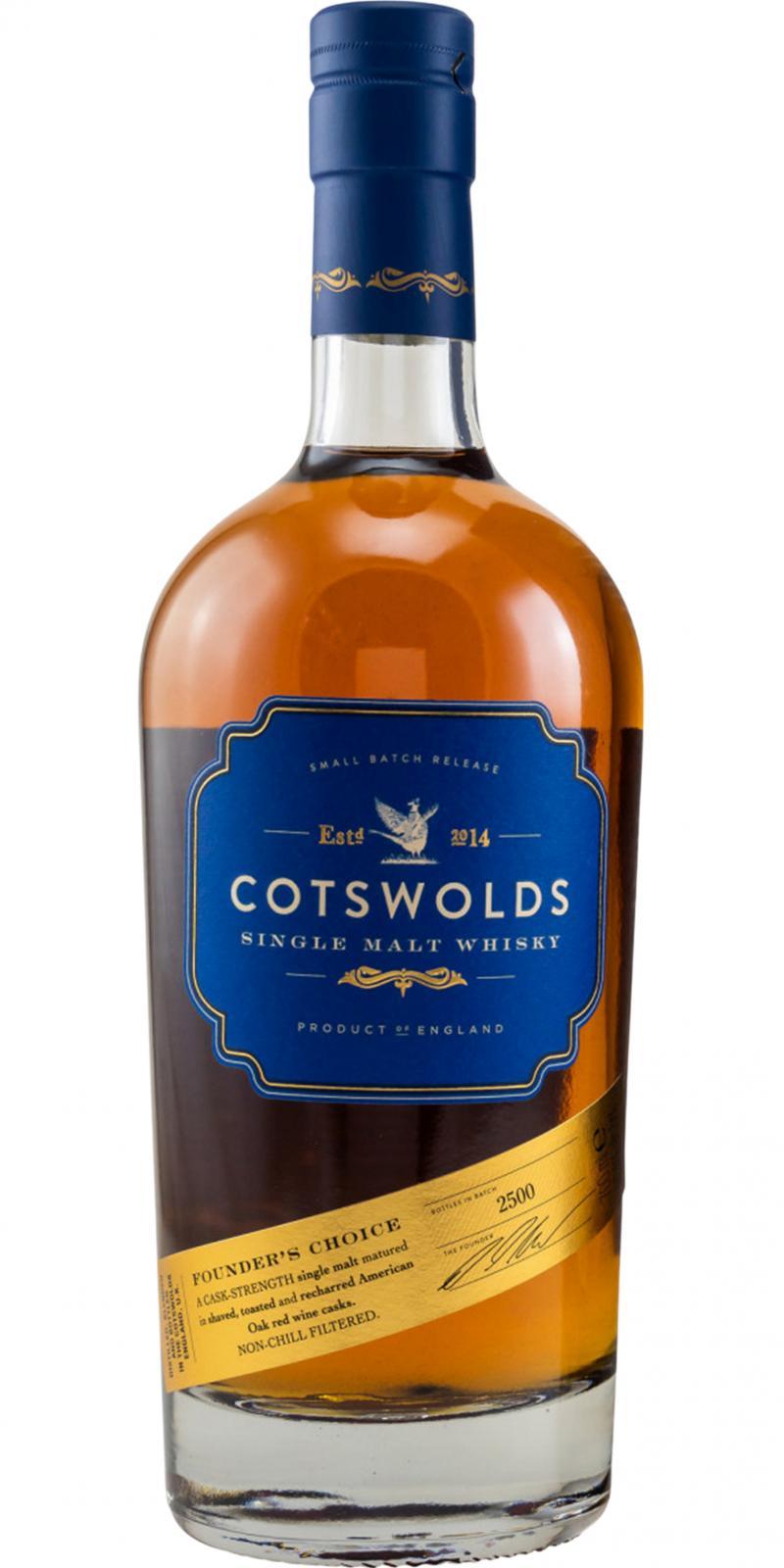 Cotswolds Founder's Choice  Small Batch Release