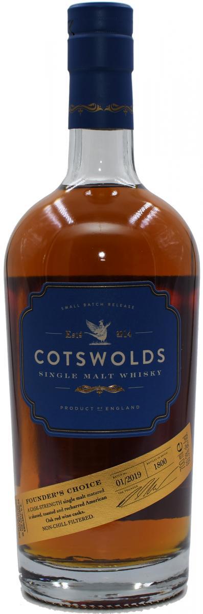 Cotswolds Founder's Choice  Small Batch Release
