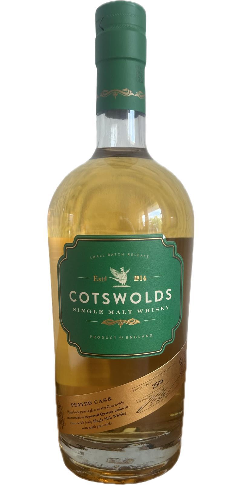 Cotswolds Peated Cask