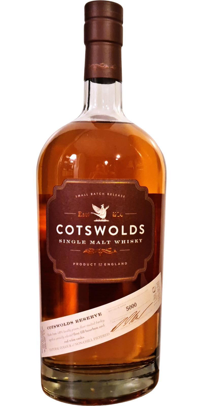 Cotswolds Reserve  Small Batch Release