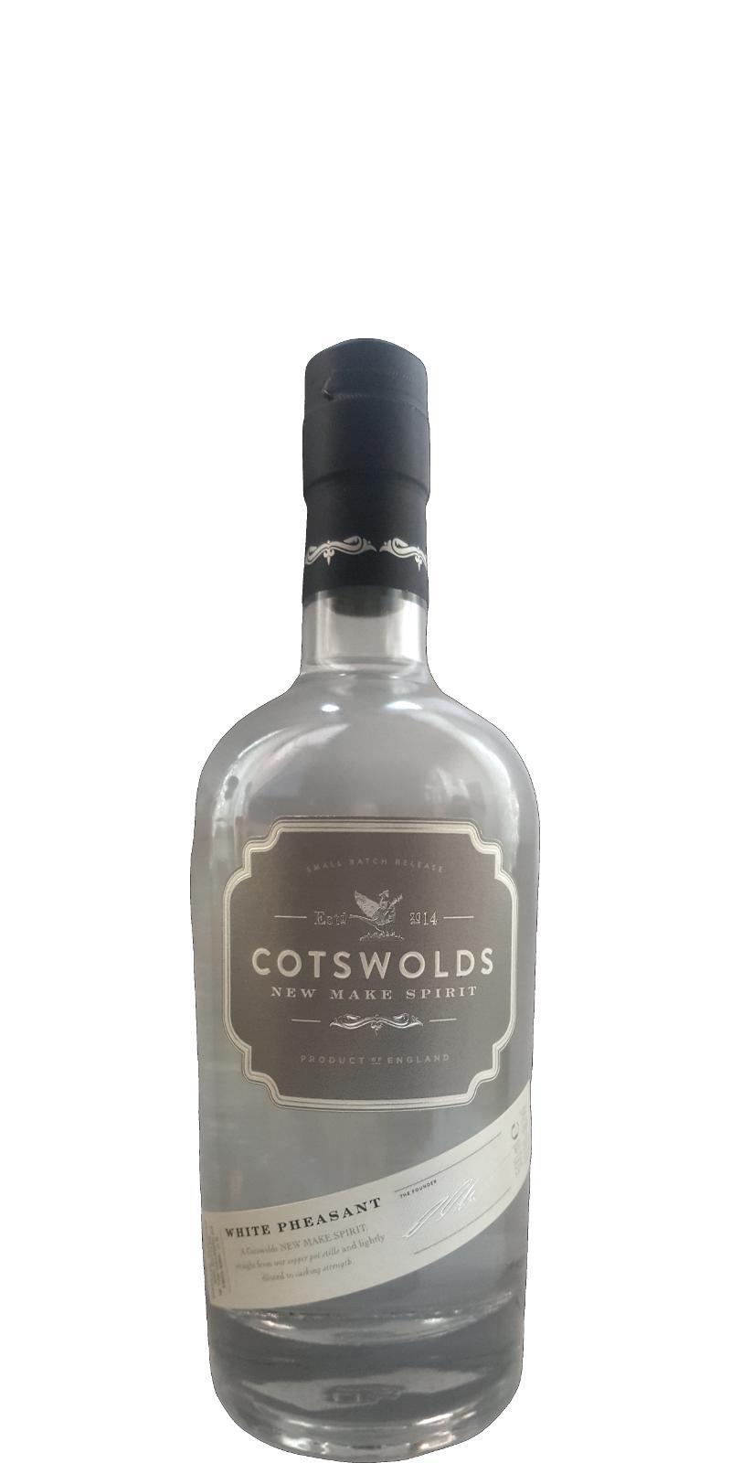 Cotswolds White Pheasant  New Make Spirit