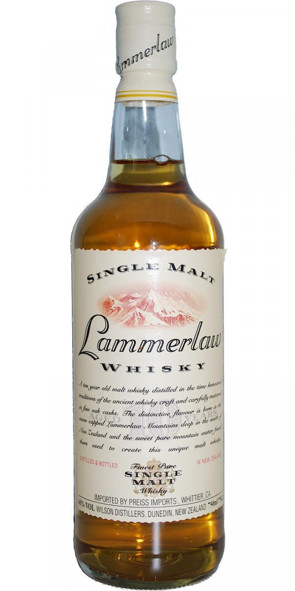 Lammerlaw 10-year-old  Finest Pure Single Malt Whisky