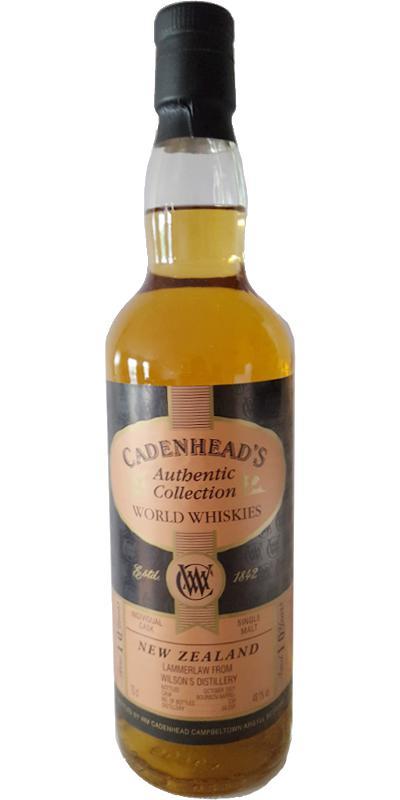 Lammerlaw 10-year-old CA  World Whiskies - Authentic Collection