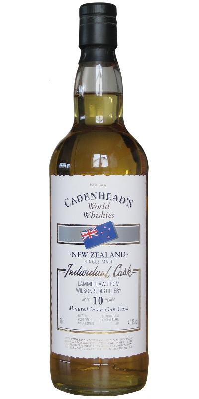 Lammerlaw 1995 CA  World Whiskies - Individual Cask