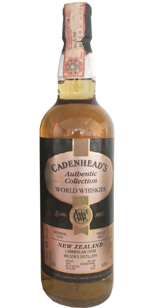 Lammerlaw 2000 CA  World Whiskies - Authentic Collection