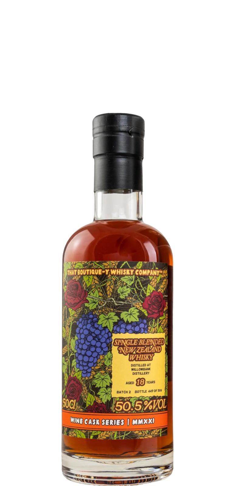 Willowbank Batch 2 TBWC  Wine Cask Series MMXXI