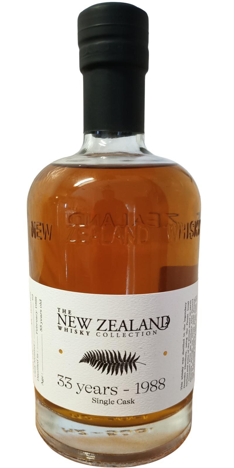 Dunedin 1988 NZWC  Single Cask - Cask Strength