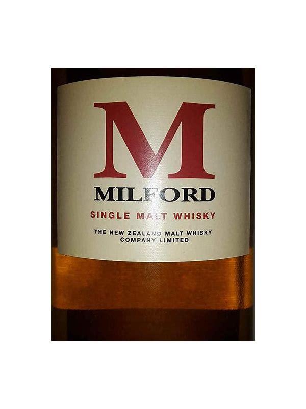 Milford 10-year-old NZWC  Limited Edition from the Willowbank Distillery