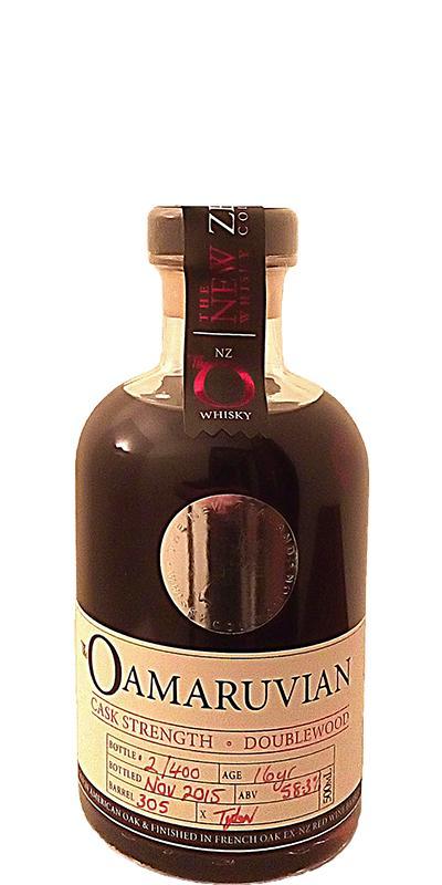 The Oamaruvian 16-year-old NZWC  Cask Strength - Doublewood
