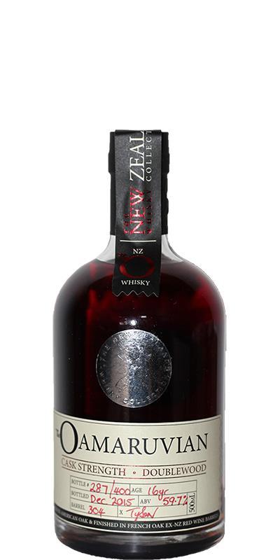 The Oamaruvian 16-year-old NZWC  Cask Strength - Doublewood