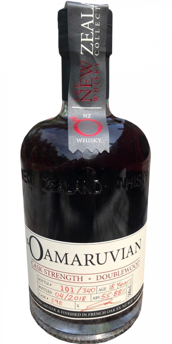 The Oamaruvian 18-year-old NZWC  Cask Strength - Doublewood