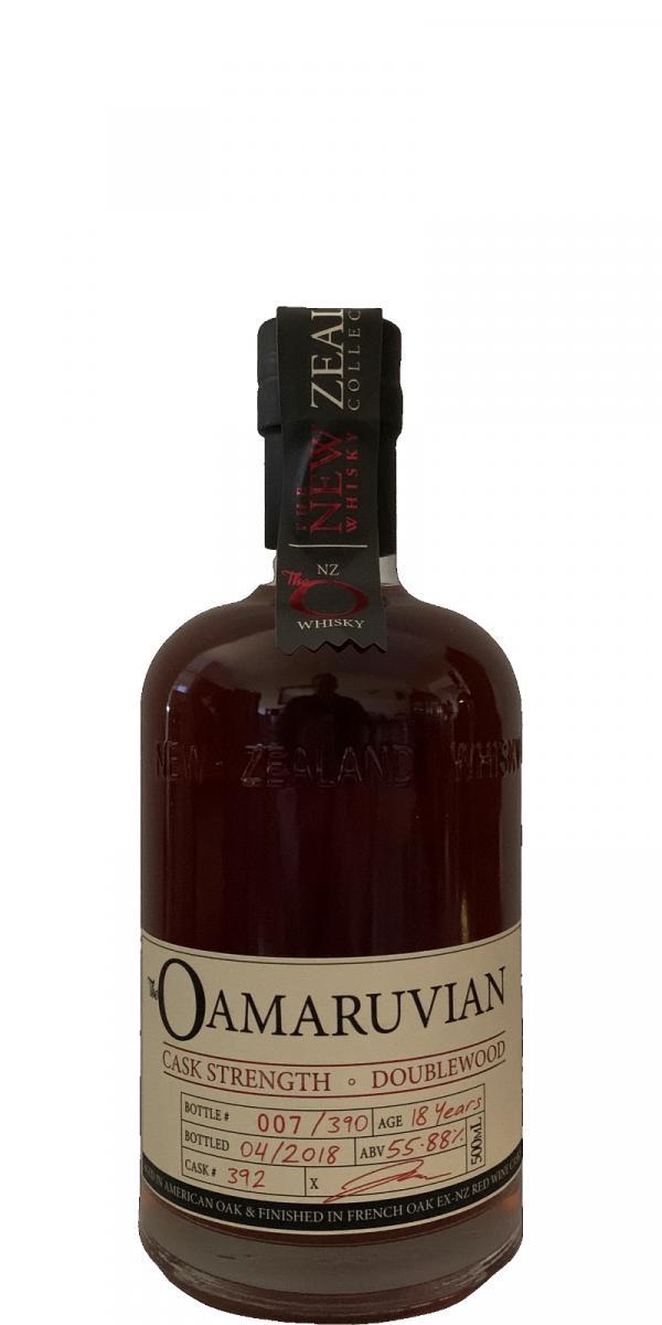 The Oamaruvian 18-year-old NZWC  Cask Strength - Doublewood