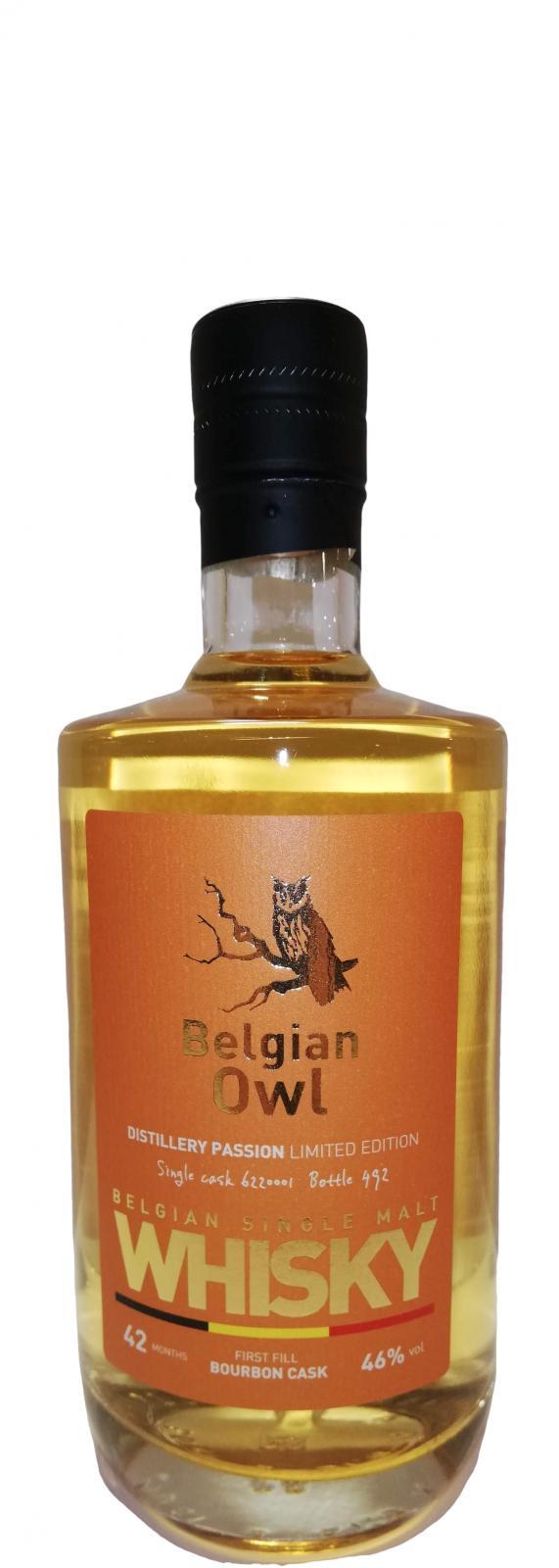 The Belgian Owl 42 months  Distillery Passion - Limited Edition
