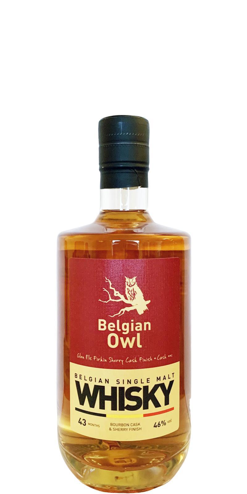 The Belgian Owl 43 months  Glen Els Firkin Sherry Cask Finish