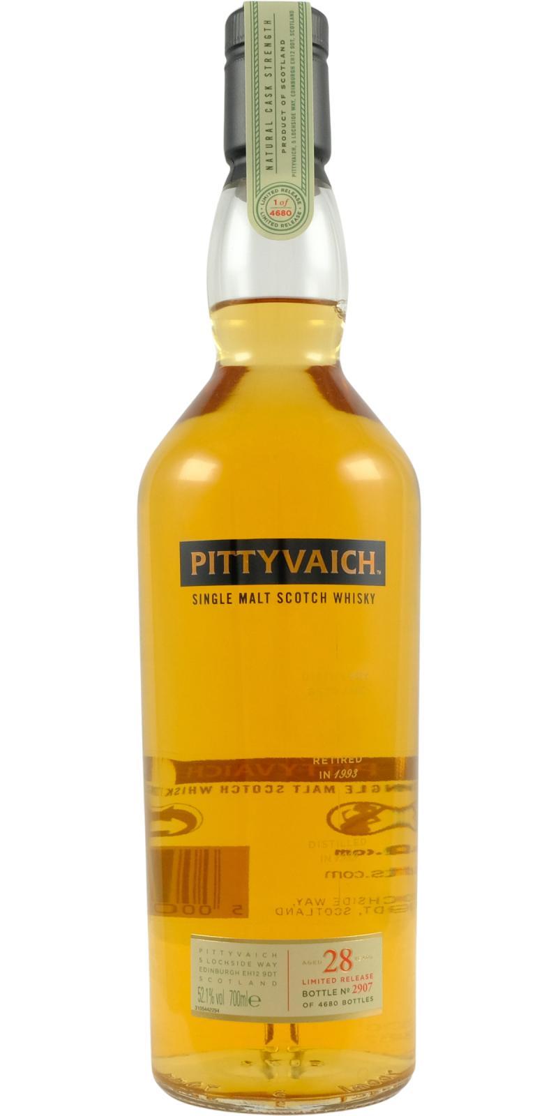 Pittyvaich 28-year-old Diageo Special Releases 2018