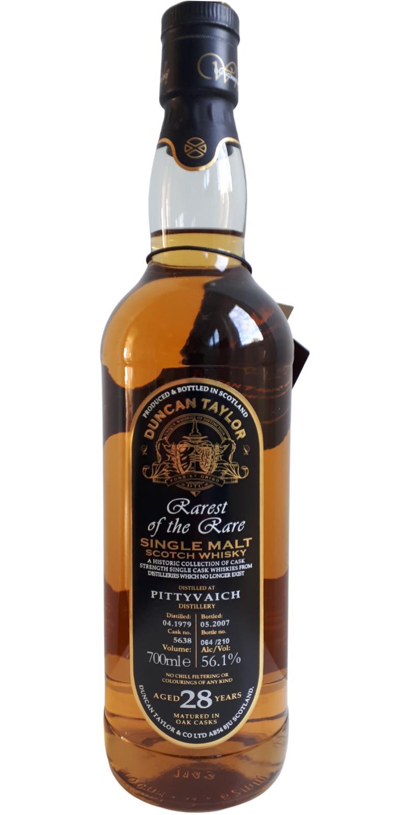 Pittyvaich 1979 DT Rarest of the Rare