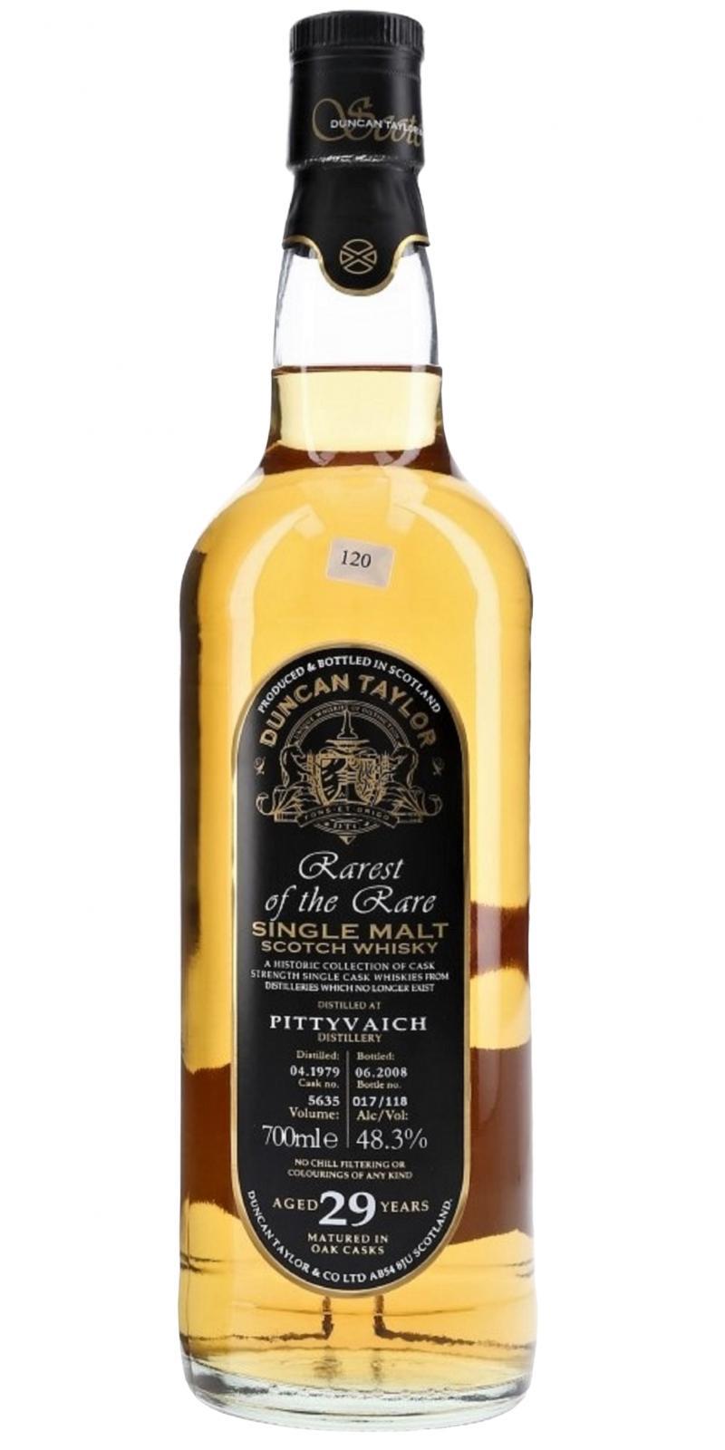 Pittyvaich 1979 DT Rarest of the Rare