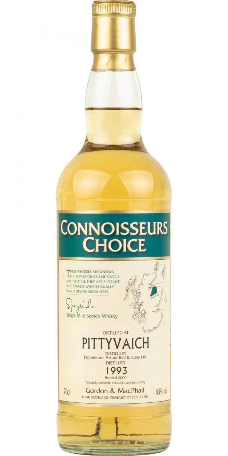 Pittyvaich 1993 GM Connoisseurs Choice