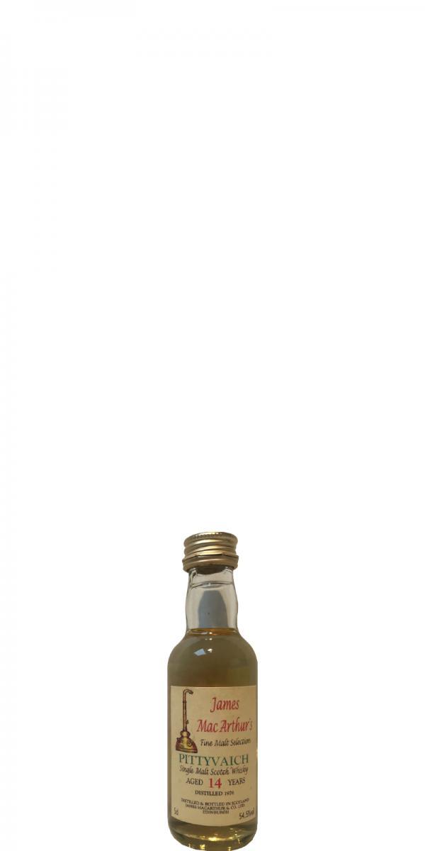 Pittyvaich 1976 JM Fine Malt Selection - Miniature