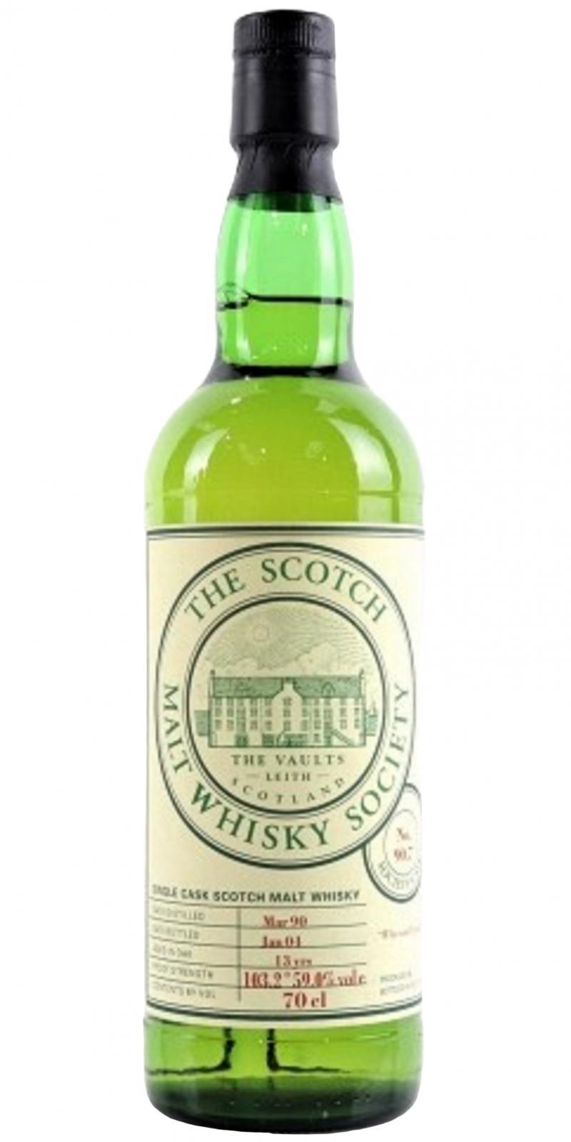Pittyvaich 1990 SMWS 90.7 Who said Lush?