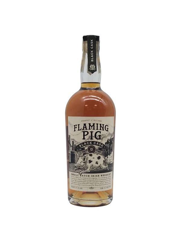 Flaming Pig Black Cask  Small Batch Irish Whiskey