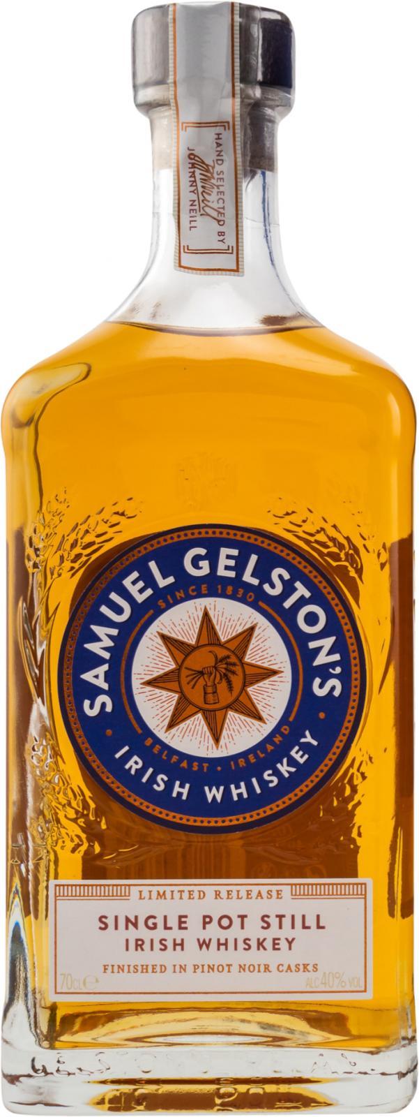 Samuel Gelston's Irish Whiskey  Single Pot Still