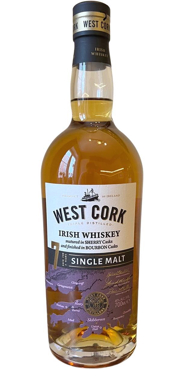 West Cork 07-year-old  Bourbon Cask Finish