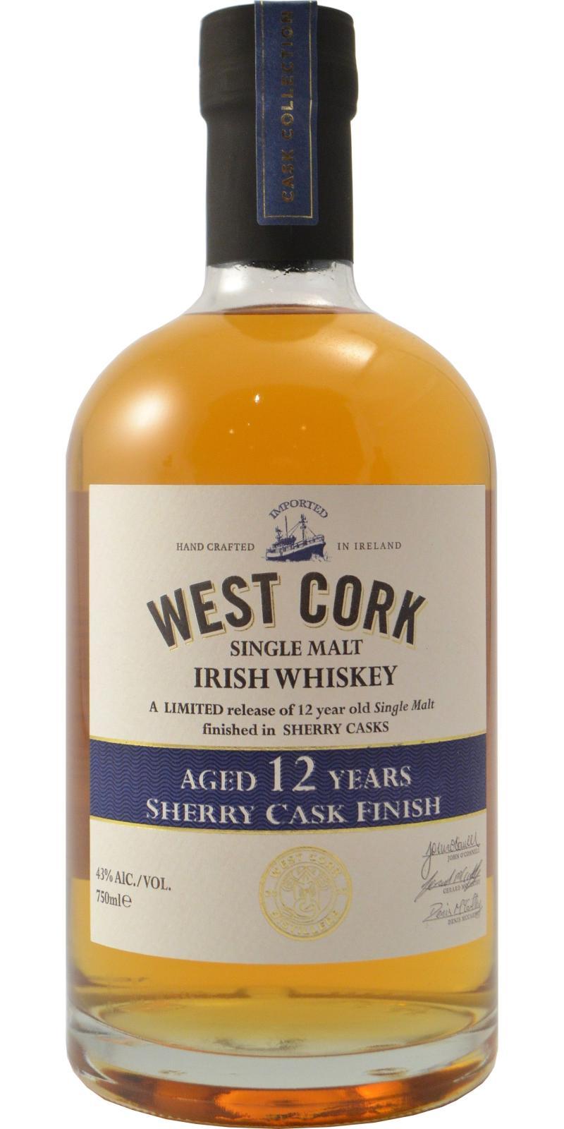 West Cork 12-year-old  Sherry Cask Finish