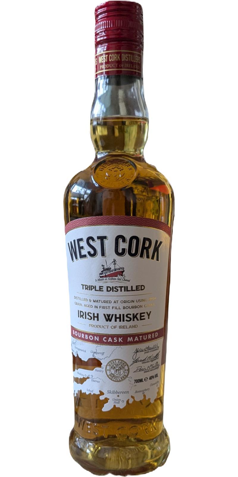 West Cork Bourbon Cask Matured  Cask Collection