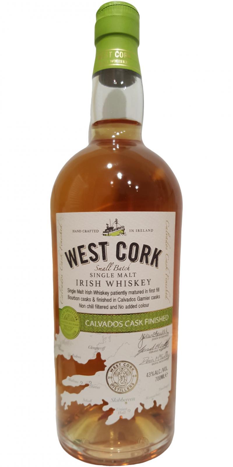West Cork Calvados Cask Finished  Cask Collection