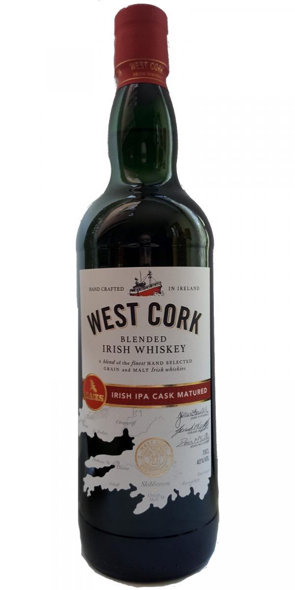 West Cork Irish IPA Cask Matured  Blended Irish Whiskey