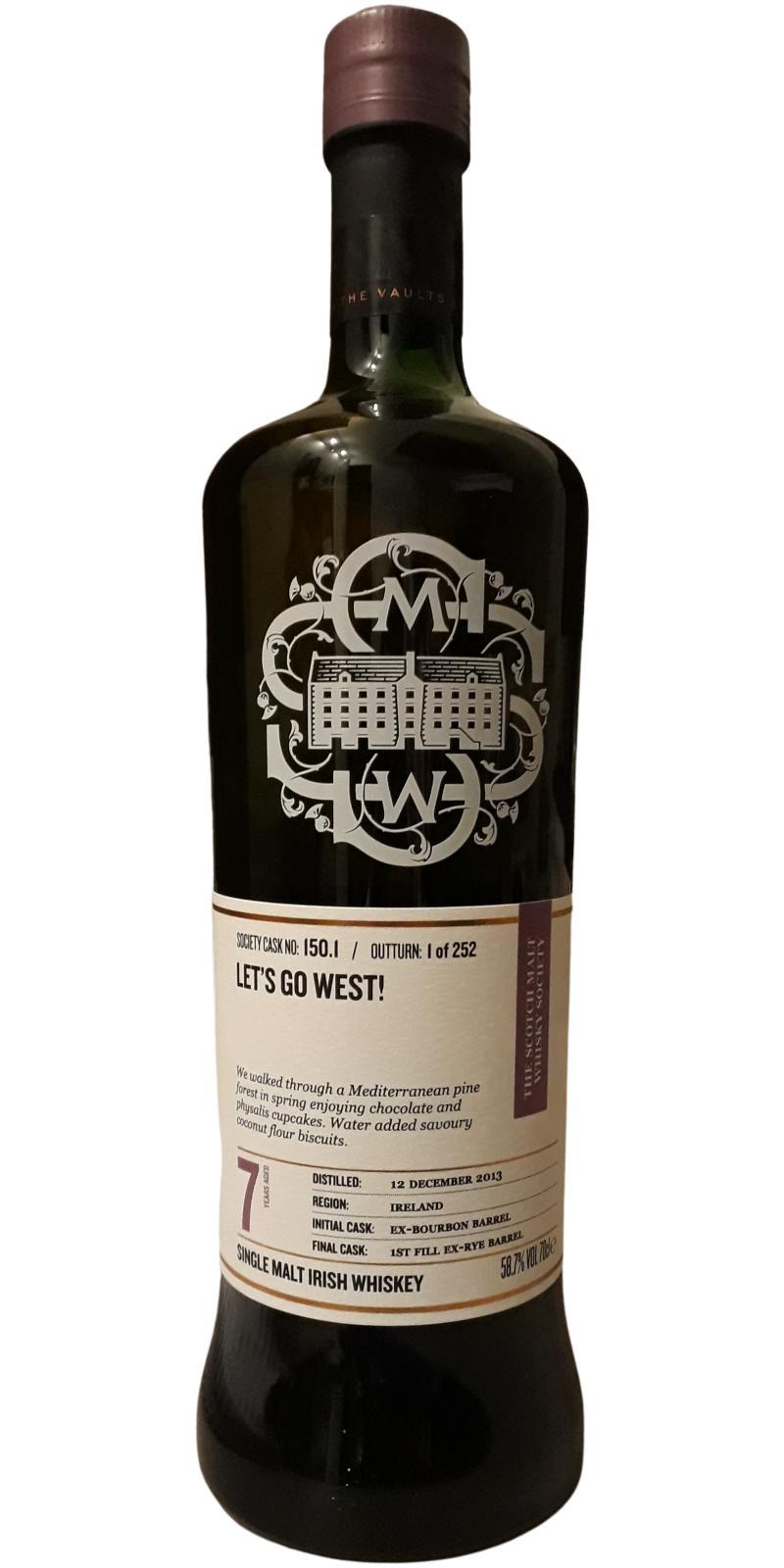 West Cork 2013 SMWS 150.1  Let's go west!