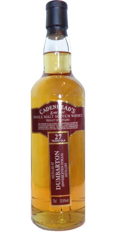 Dumbarton 1987 Inverleven Stills CA  Closed Distilleries