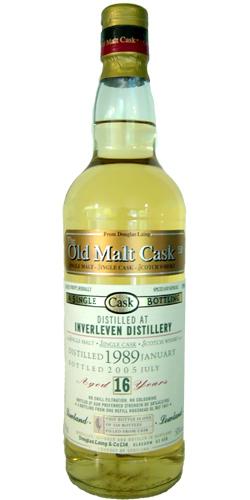 Inverleven 1989 DL  The Old Malt Cask