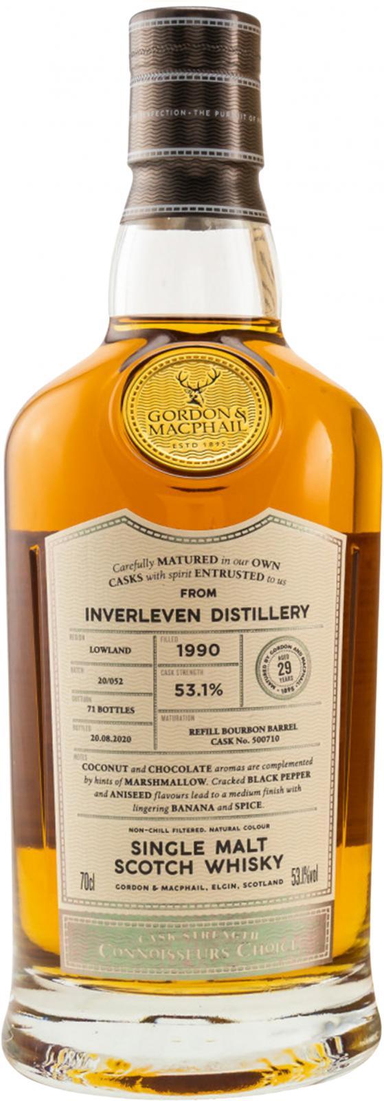 Inverleven 1990 GM  Connoisseurs Choice - Cask Strength
