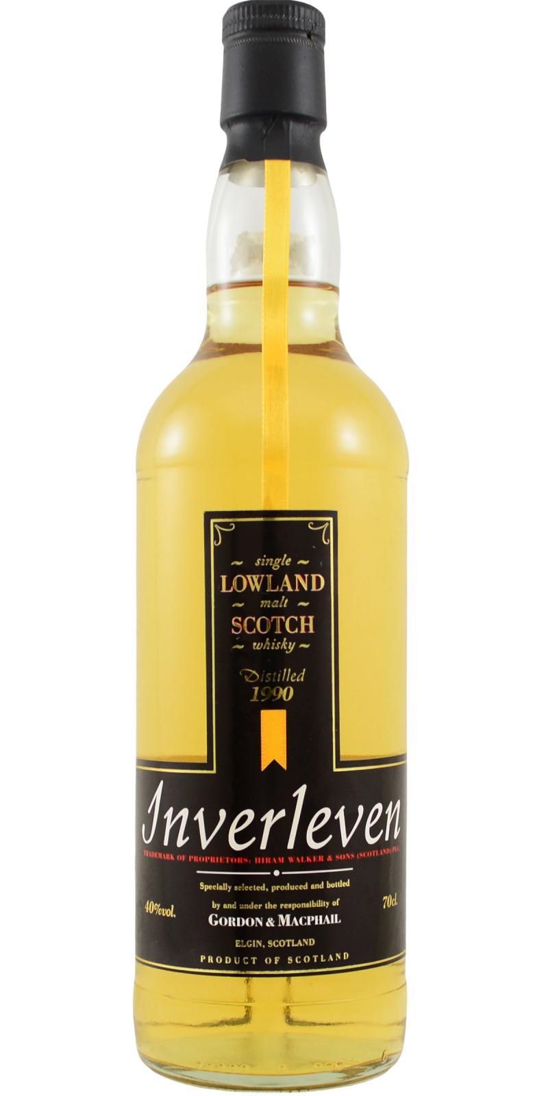 Inverleven 1990 GM  Licensed Bottling